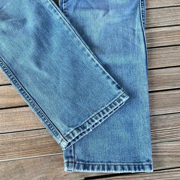 Vintage 90’s Marithe Francois Girbaud High Waist Tapered Mom Jeans 9/10 V Panel - Picture 8 of 15